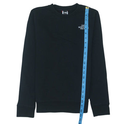 The North Face Boys Black L Sweatshirt Crew Neck Cotton Pullover