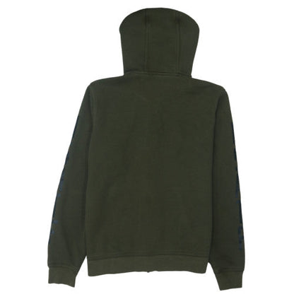 Nike Men's Green Full Zip Hoodie Size M Sportswear Fleece