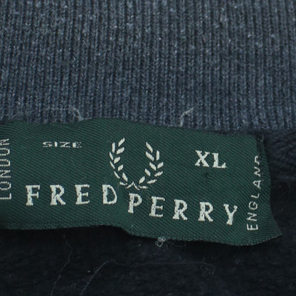 Fred Perry Mens Grey XL Full Zip Sweatshirt Jacket