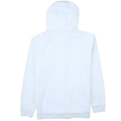 Under Armour Womens White XL Full Zip Hoodie Cotton Blend