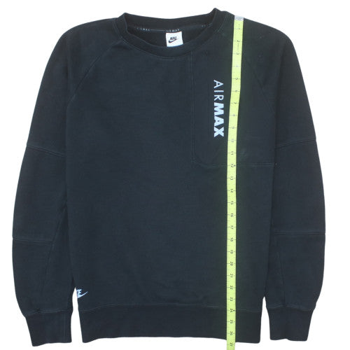 Nike Air Max Men's Black Crew Neck Sweatshirt Size M