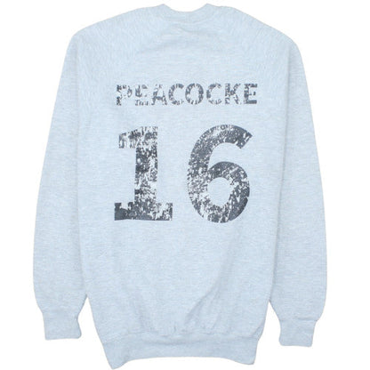 Russell Men Grey XL Crew Neck Pullover Sweatshirt Senior Squad 2016