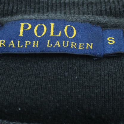 Polo Ralph Lauren Men's Black Cotton Crew Neck Sweatshirt Size S