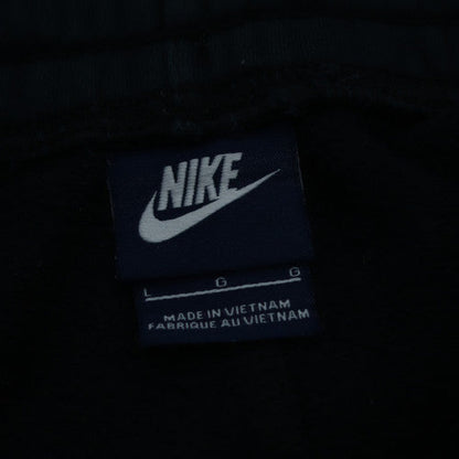 Nike Men's Black Fleece Jogger Sweatpants L Regular Fit