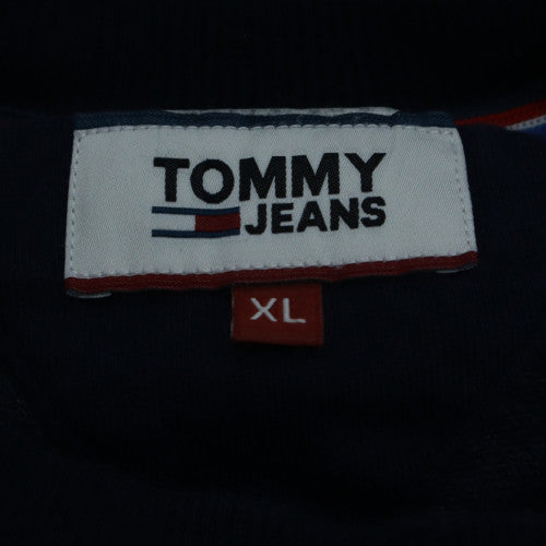 Tommy Jeans Men's Blue XL Crew Neck Pullover Sweatshirt