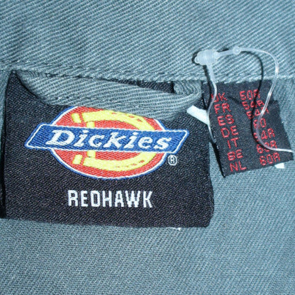 Dickies Men's Green Redhawk Workwear Cargo Trousers 50R Regular Fit