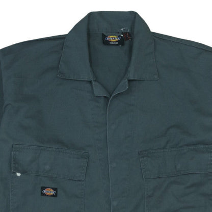 Dickies Men's Green Redhawk Workwear Cargo Trousers 50R Regular Fit