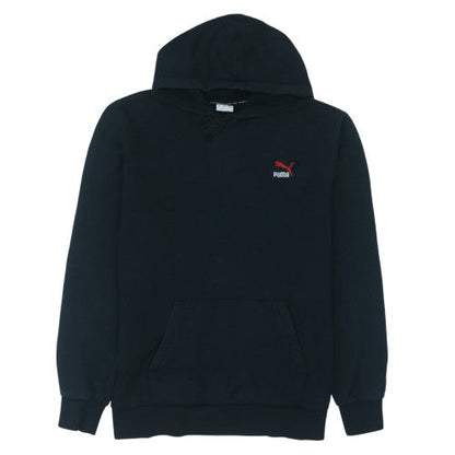 Puma Men's Black Pullover Hoodie L Regular Fit Sportswear