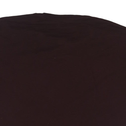 Champion Men's Brown Virginia Tech Graphic Crew Neck T-Shirt XL