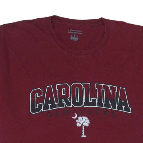 Champion Men's Burgundy Carolina Gamecocks XL Athletic T-Shirt