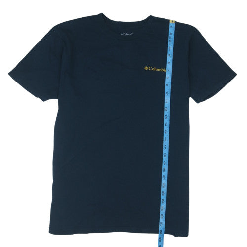 Columbia Men's Blue XL Short Sleeve Outdoor Graphic T-Shirt