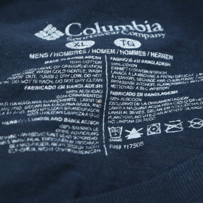 Columbia Men's Blue XL Short Sleeve Outdoor Graphic T-Shirt