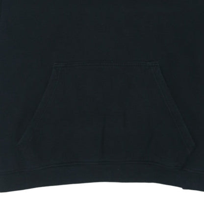 adidas Men's Black Pullover Hoodie L Logo Fleece Sweatshirt