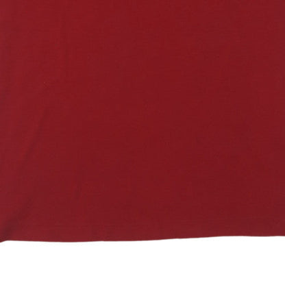 Ralph Lauren Men's Red Cotton Short Sleeve Polo Shirt XL