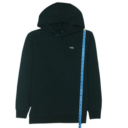 Vans Men's Green Pullover Hoodie Medium Regular Fit Fleece