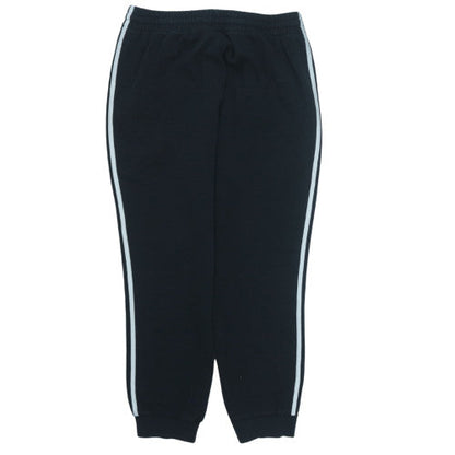 Adidas Men's Black L Jogger Sweatpants with Side Stripes