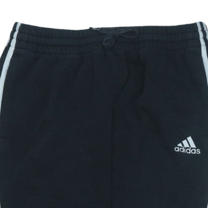 Adidas Men's Black L Jogger Sweatpants with Side Stripes