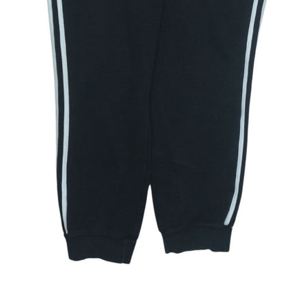 Adidas Men's Black L Jogger Sweatpants with Side Stripes