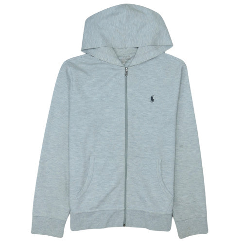 Ralph Lauren Men's Grey Full Zip Hoodie Size M Regular Fit