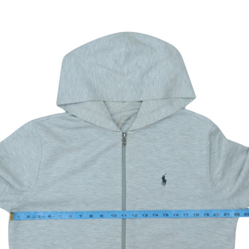 Ralph Lauren Men's Grey Full Zip Hoodie Size M Regular Fit