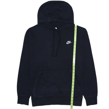 Nike Men's Black Pullover Hoodie L Cotton Blend Casual Sportswear