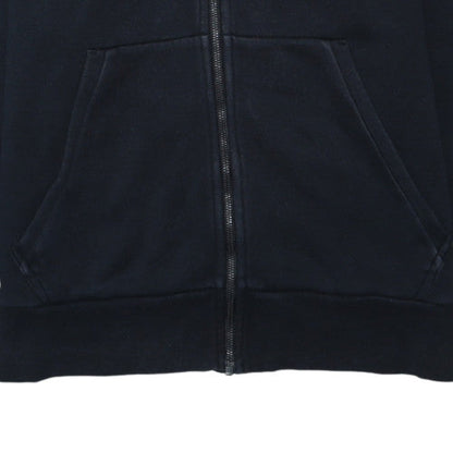 adidas Mens Black Full Zip Hoodie Size L Graphic Sportswear