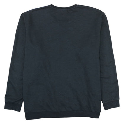 Adidas Men's Black 3XL Pullover Sweatshirt Crew Neck Sports Fleece