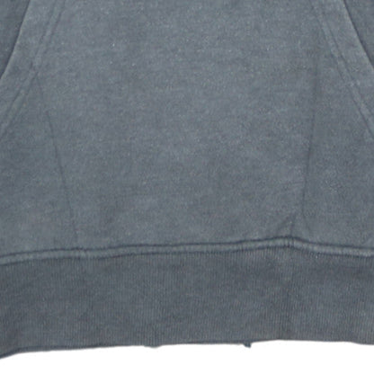 Adidas Men's Grey Pullover Hoodie Size M Graphic Trefoil Fleece