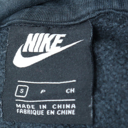 Nike Men's Black Pullover Hoodie Small Fleece Sports Logo