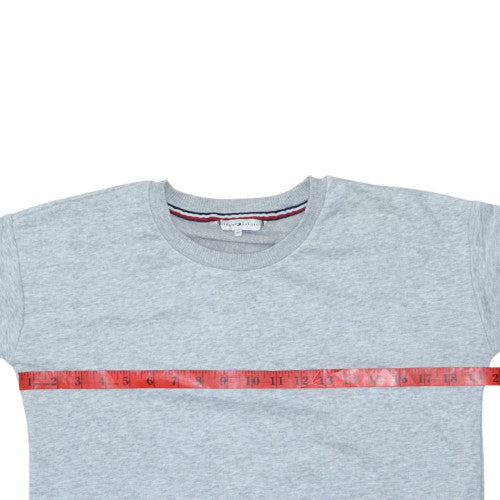 Tommy Hilfiger Men's Grey XS Crew Neck Pullover Sweatshirt