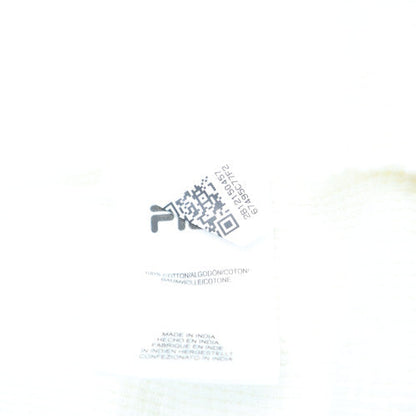 FILA Men’s White Cotton Crew Neck Pullover Sweatshirt Size L