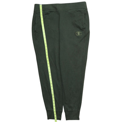 Champion Men's Green Jogger Trousers Size L Cotton Blend