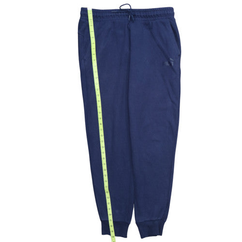 Puma Men’s Blue Jogger Trousers L Regular Fit Casual Sportswear