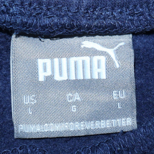 Puma Men’s Blue Jogger Trousers L Regular Fit Casual Sportswear