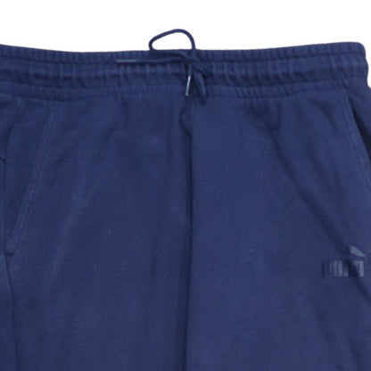 Puma Men’s Blue Jogger Trousers L Regular Fit Casual Sportswear