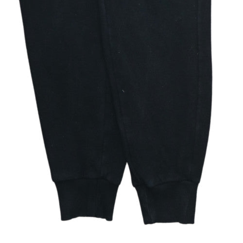 Puma Men’s Black Jogger Trousers M Regular Fit Fleece Elastic Waist