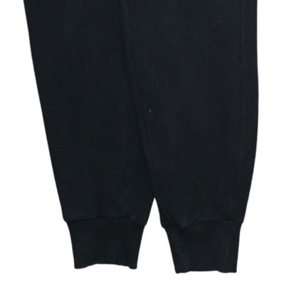Puma Men’s Black Jogger Trousers M Regular Fit Fleece Elastic Waist