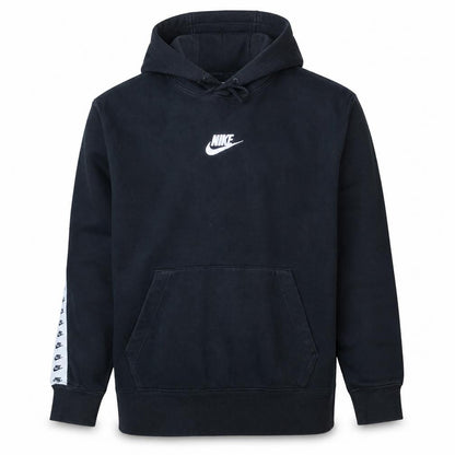 Nike Men's Black Pullover Hoodie M Logo Sports Fleece