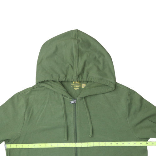 Polo Ralph Lauren Men's Green Full Zip Hoodie Size L