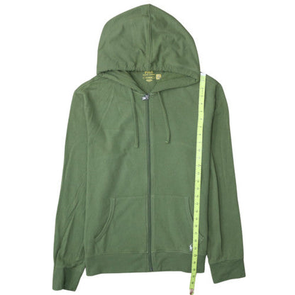 Polo Ralph Lauren Men's Green Full Zip Hoodie Size L