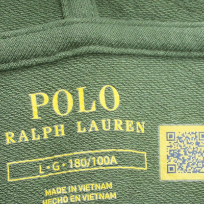 Polo Ralph Lauren Men's Green Full Zip Hoodie Size L