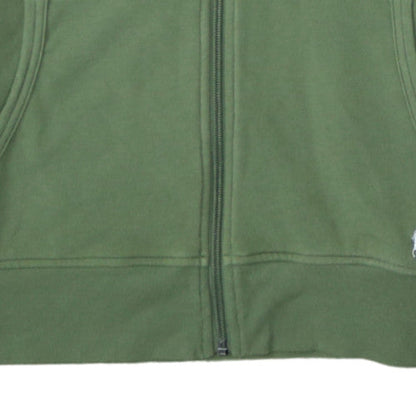 Polo Ralph Lauren Men's Green Full Zip Hoodie Size L