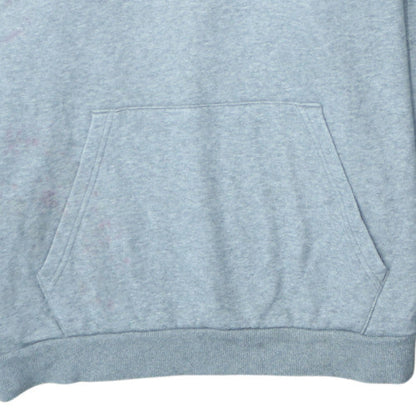 Puma Men's Grey XL Pullover Hoodie Logo Fleece Sweatshirt