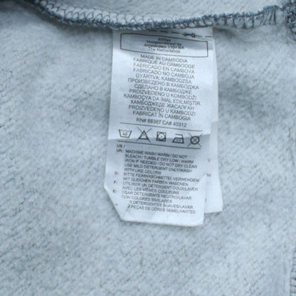 Adidas Men's Grey L Pullover Hoodie Fleece Sportswear