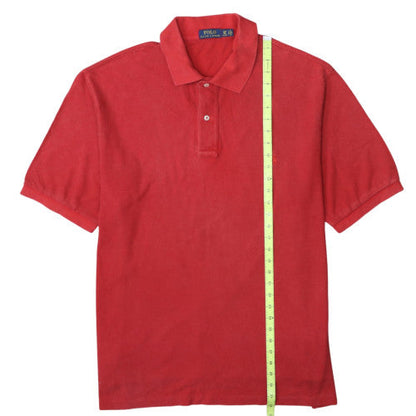 Ralph Lauren Men's Red XLT Big & Tall Cotton Polo Shirt