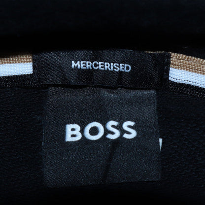 BOSS Men's Black 3XL Pullover Hoodie with Graphic Logo