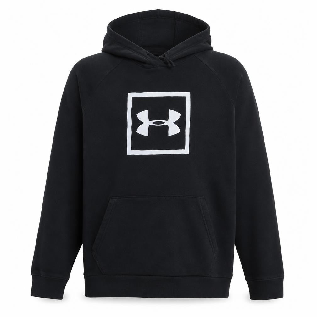 Under Armour Men Black XL Pullover Hoodie with Logo