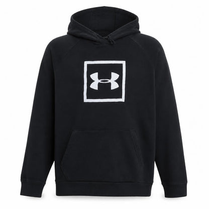 Under Armour Men Black XL Pullover Hoodie with Logo