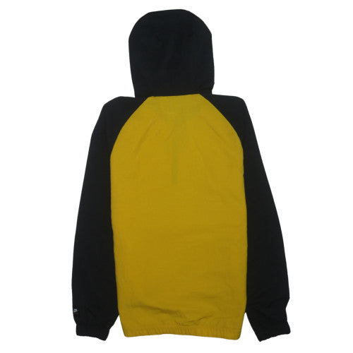 Nike Air Men's Yellow Black XS Windbreaker Hooded Activewear Jacket