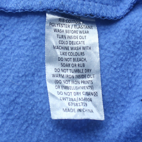Lonsdale Women Blue Crew Neck Pullover Sweatshirt Size 14